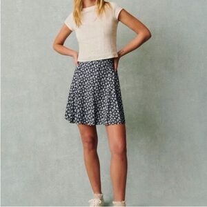 Sézane Mariata Skirt Lanzarote Print